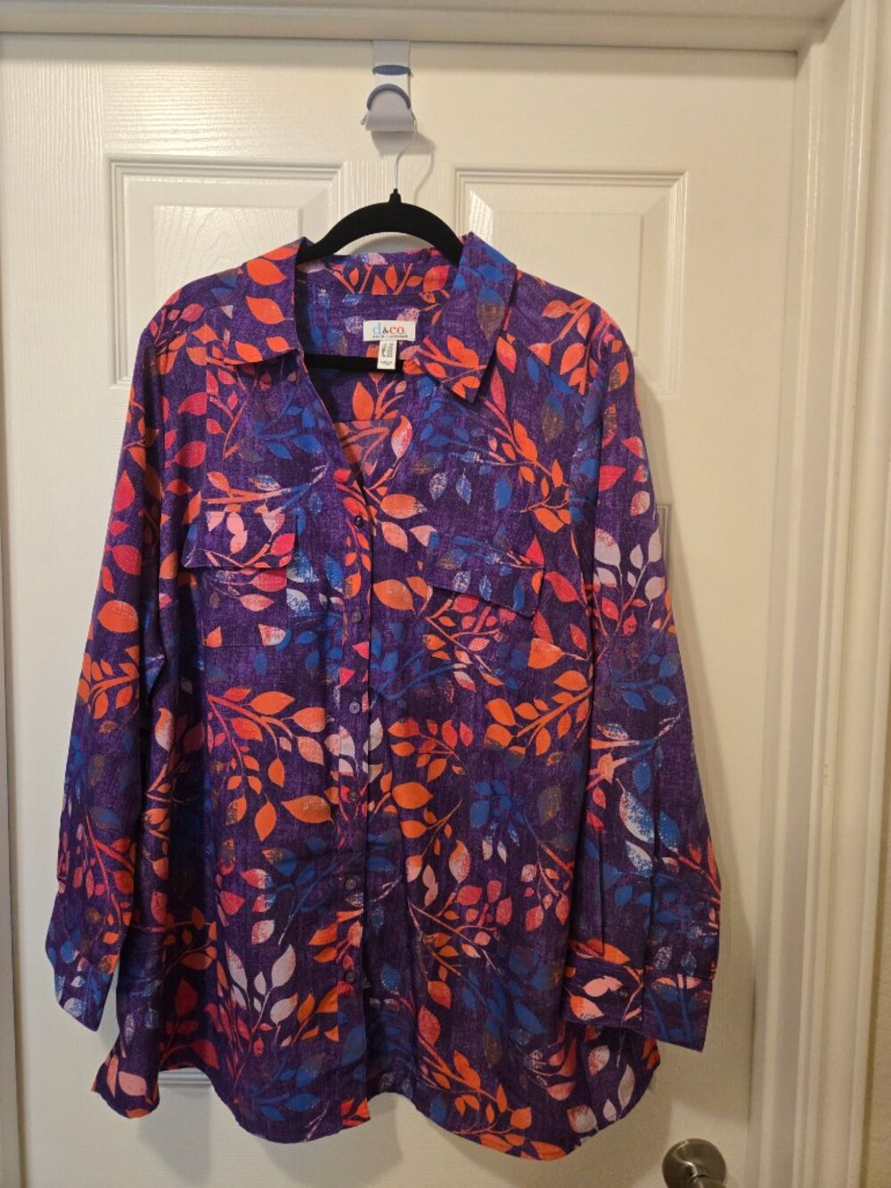 Denim and company 2x blouse - Picture 4 of 7